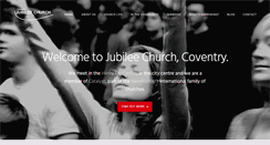 Desktop Screenshot of jubileechurchcoventry.org